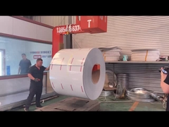 O/H14/H16 طومار آلومینیومی رنگ آمیزی رنگ آمیزی در ضخامت مختلف