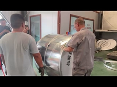 انعطاف پذیری رنگ آلومینیومی SMP با مقاومت خوب 0.2-3.0mm 500-1600mm