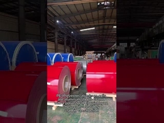 کویل آلومینیوم درخشان، مقاومت در برابر آب و هوا، پوشش پلی استر