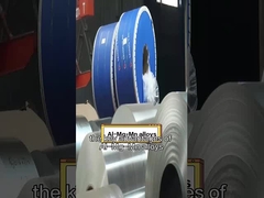 پلاستیکی بالا 3003 سیم پیچ ورق آلومینیوم برای ساخت و ساز